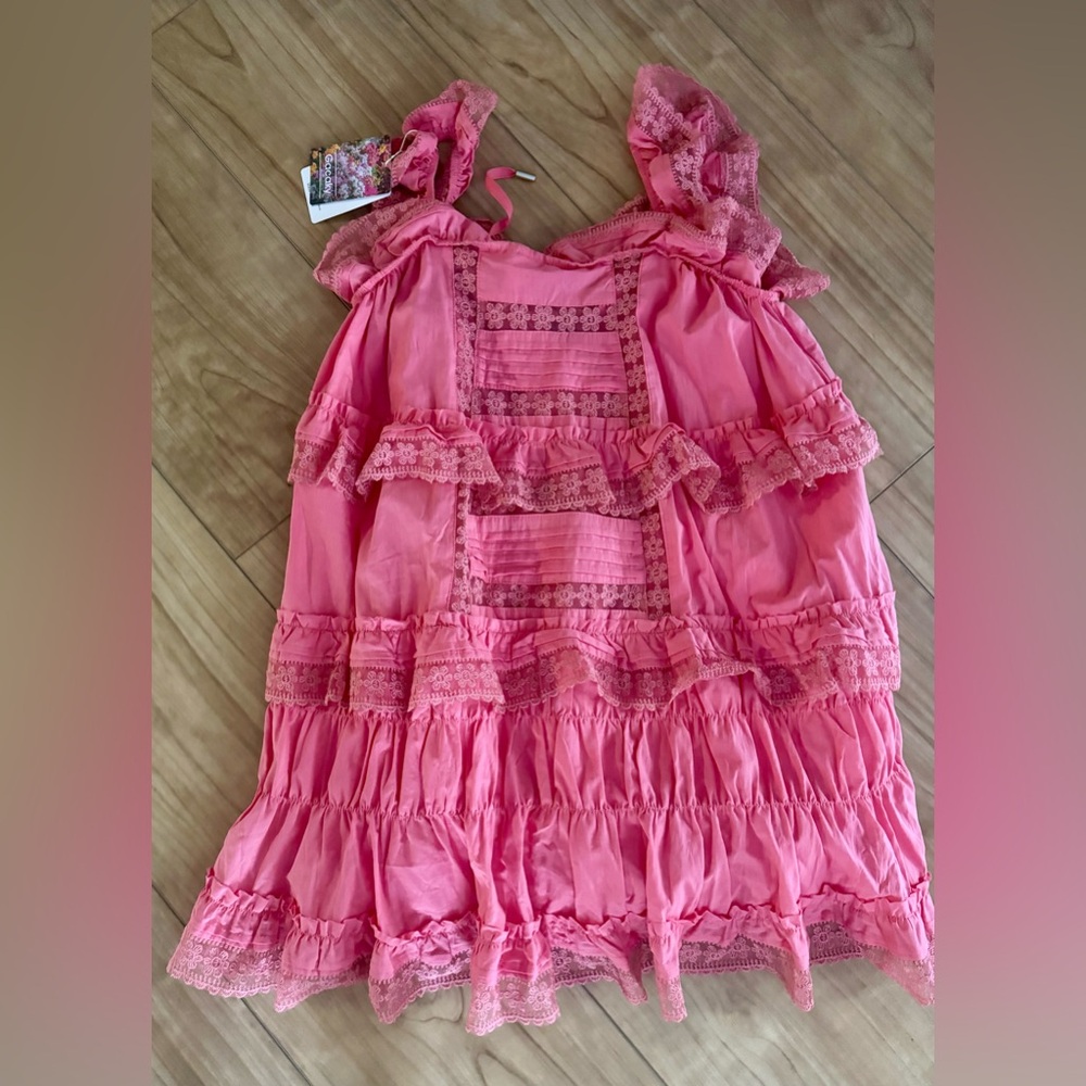 Sleeveless Rompers Ruffle Flowy Boho Mini Dress with Built-in Shorts.